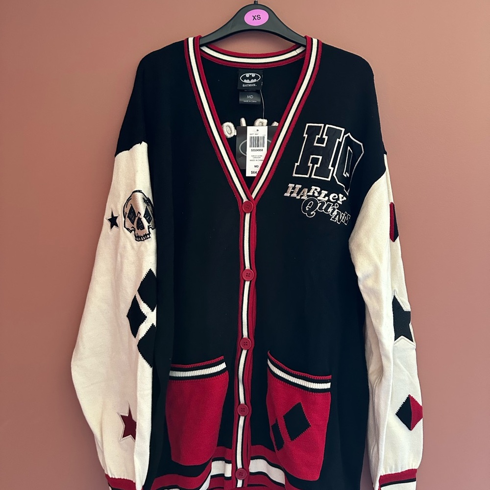 DC Comics Batman Harley Quinn Icons Women's Cardigan - BoxLunch Exclusive